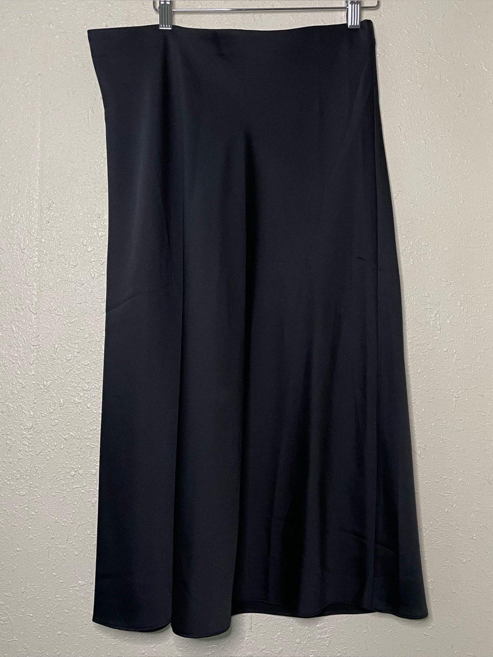 J. Crew Black Midi Skirt